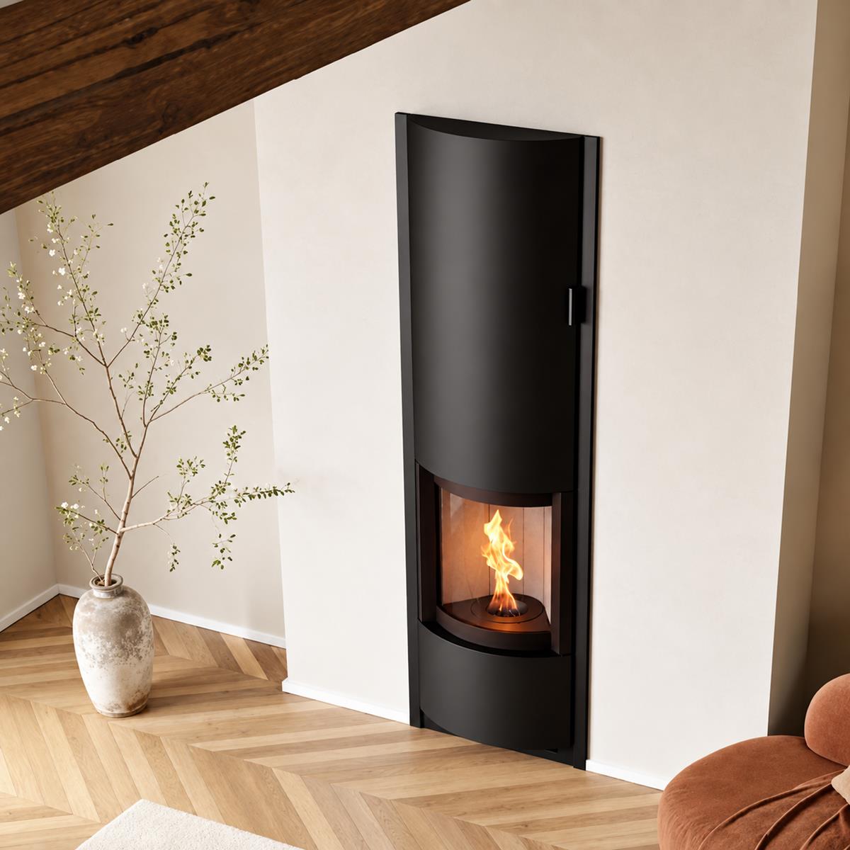 Didatto srl STÛV P 20-IN ad incasso Stûvblack